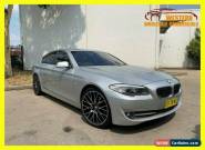 2011 BMW 5 Series F11 520d Touring 5dr Steptronic 8sp 2.0DT [MY11.5] Silver A for Sale